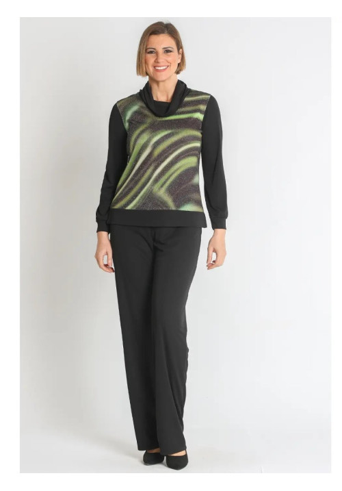 Pantalon elastico punto Lourdes Cast